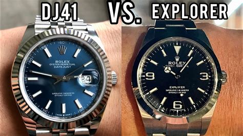 rolex explorer 39mm vs datejust 41